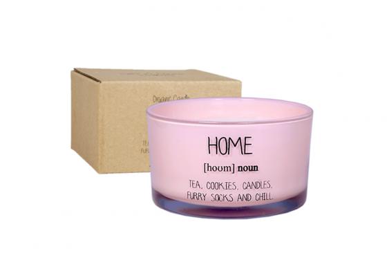 Bougie parfumée Home - avec mèche en bois 1 