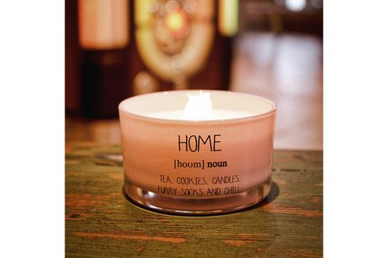 Bougie parfumée Home - avec mèche en bois 2 