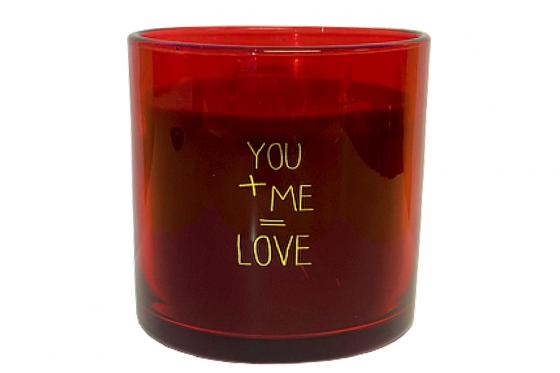 Duftkerze LOVE - Sojawachs  