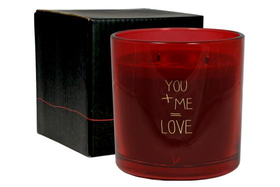 Duftkerze LOVE - Sojawachs 1 