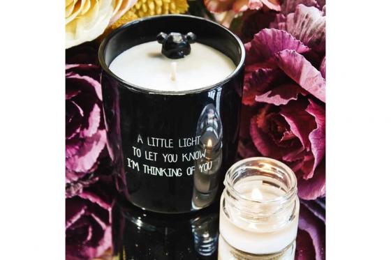 Duftkerze - mit verstecktem Teddy 2 