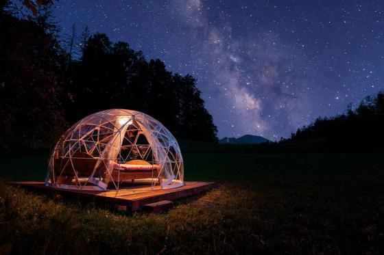 Bubble-Suite Übernachtung - mitten im Thal inkl. Frühstück für 2 Personen | wochentags  