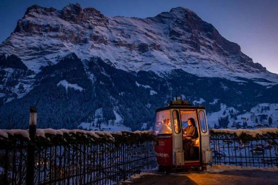 Fondue in der Gondel - inkl. Flasche Weisswein für 2 Personen  