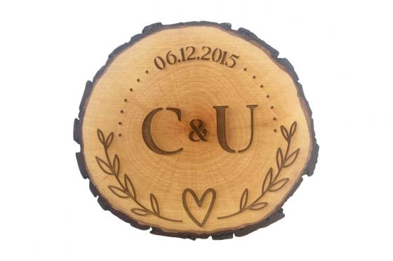 Rondelle d’arbre    - Personnalisable  