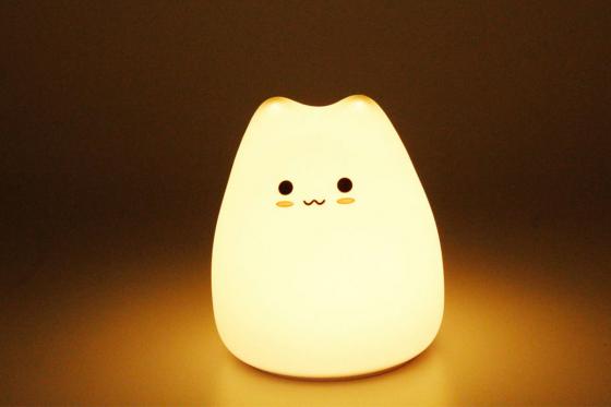 Katzen Nachtlicht - 3 Lichtmodi  
