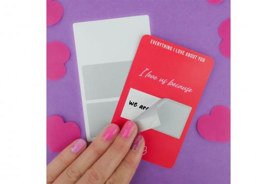 DIY Rubbel Karten - Everything I Love About You 3 