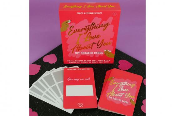 DIY Rubbel Karten - Everything I Love About You 4 