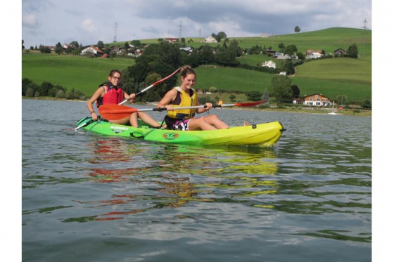 Sortie en famille - Kayak au Lac de la Gruyère 3 