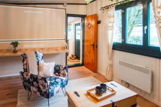 Aufenthalt am Ufer des Doubs - 2 Nächte in einem Chalet mit nordischem Bad und regionalem Sekt 5 