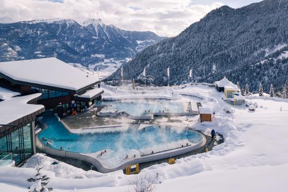 Day Spa in Ovronnaz - Unbegrenzten Zugang zu den Bädern und zum Spa für 2 Personen  