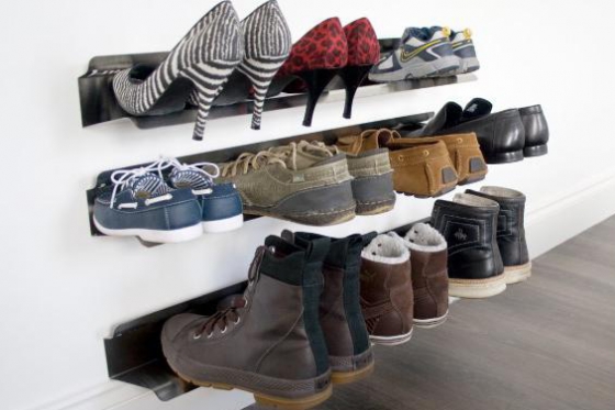 Stylisches Schuhgestell - moderne Schuhablage  