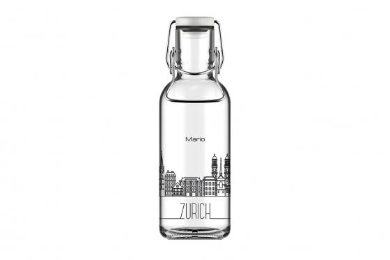 Personalisierbare Flasche - Zürich   Personalisierbare Flasche - Zürich