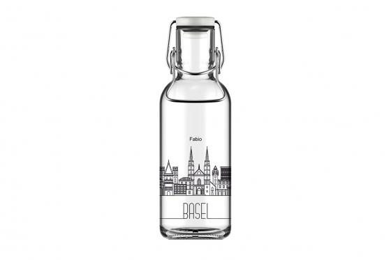 Personalisierbare Flasche - Basel  