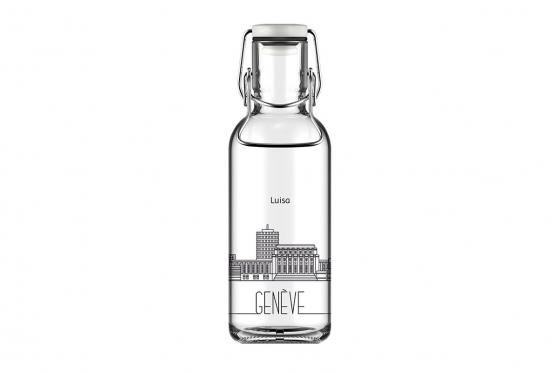 Bouteille Skyline personnalisable - Genève  