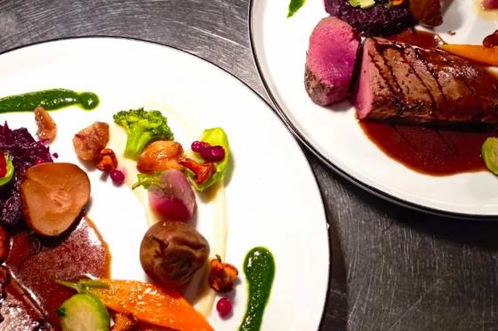 Repas du soir à Fribourg - Menu à 5 plats, pour 2 personnes 1 