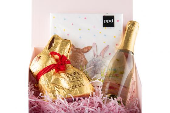 Geschenkbox Ostern - rosa 3 