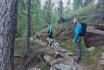 Huskytrekking - um den Stausee Mattmark inkl. Gipfeli und Kaffee für 2 Erwachsene  2