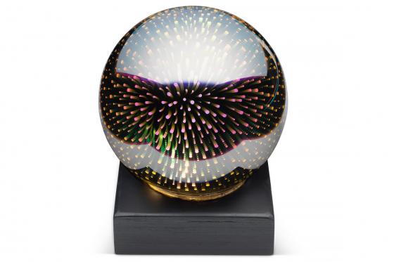 Lampe boule de verre  - LED 3 