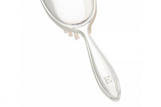 Baby Bürsten-Set - mit Gravur, 925 versilbert 1 