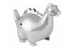 Tirelire dinosaure - Avec gravure et plaquage argent 925 1