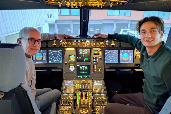 Flugsimulator im Jura - 45 Minuten für 1 Person 4 