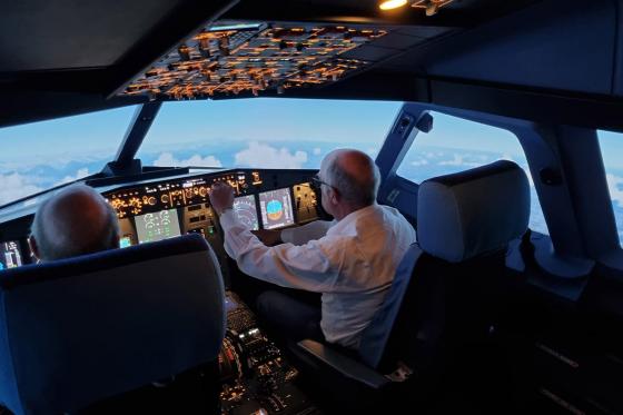 Flugsimulator im Jura - 45 Minuten für 1 Person 7 