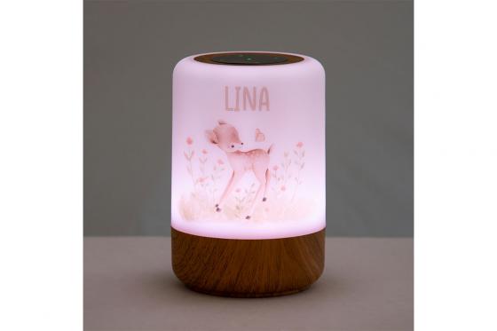 LED Kinder Nachtlicht Reh - personalisierbar  