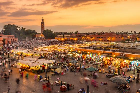 Séjour à Marrakesh  - 2 nuits au Maroc avec petit déjeuner en semaine pour 2 personnes 1 