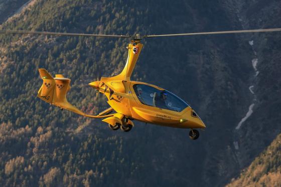 Vol panoramique en gyrocoptère - Vol de 30 min. dans les Alpes valaisannes pour 1 personne 3 