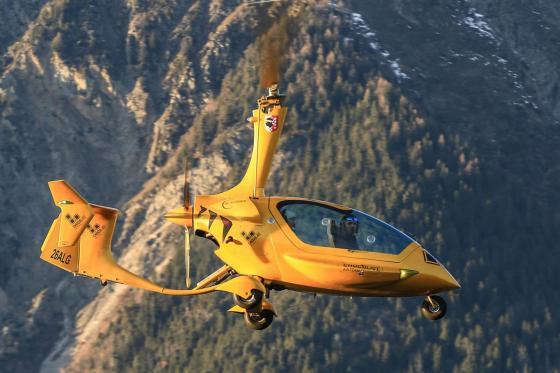 Vol panoramique en gyrocoptère - Vol de 30 min. dans les Alpes valaisannes pour 1 personne 4 