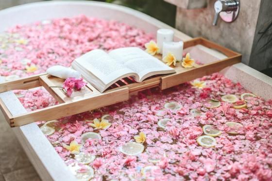 Badewannenbutler - aus Bambus 1 