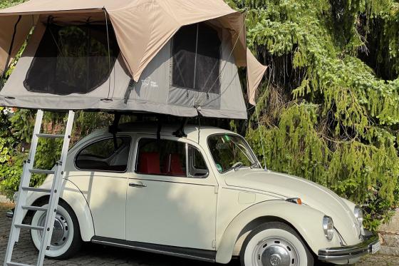 VW Käfer Dachzelt Übernachtung - Oldtimer fahren inklusiv Übernachtung im Dachzelt (für 2 Personen) 2 