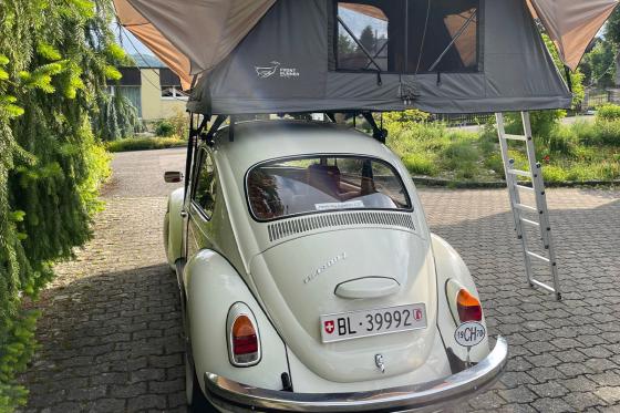 VW Käfer Dachzelt Übernachtung - Oldtimer fahren inklusiv Übernachtung im Dachzelt (für 2 Personen) 3 