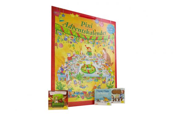 Pixi Adventskalender - 24 Mini-Bücher  