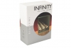 PORTE-BOUGIES INFINITY - pour 3 bougies 