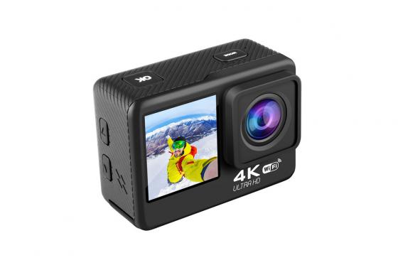 Caméra d'action 4K Ultra HD - Étanche et avec écran tactile 4 
