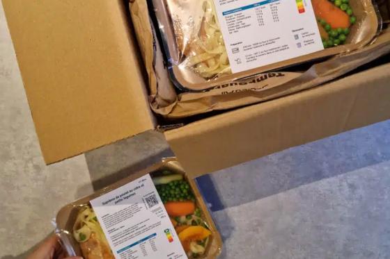 Abonnement de repas à domicile - 3 repas livré par semaine durant 2 semaines 2 