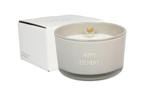 Message Kerze - Happy Birthday 1 