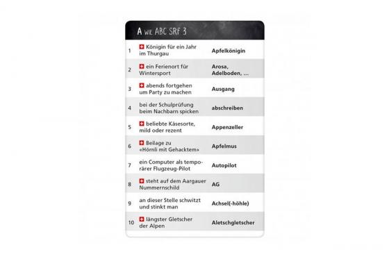 ABC SRF 3 - Typisch Schweiz - 2000 neue Fragen  3 