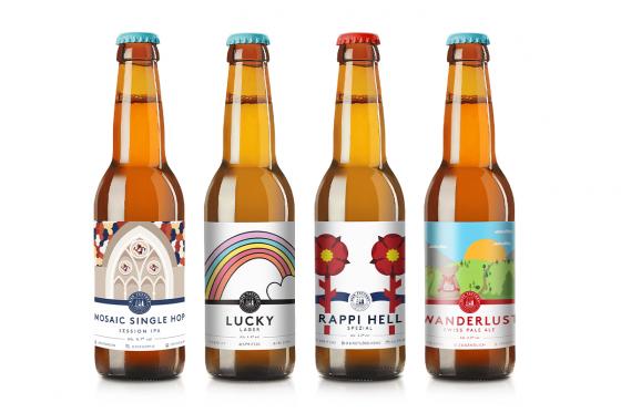 Bier Geschenkset - Personalisiert 4 