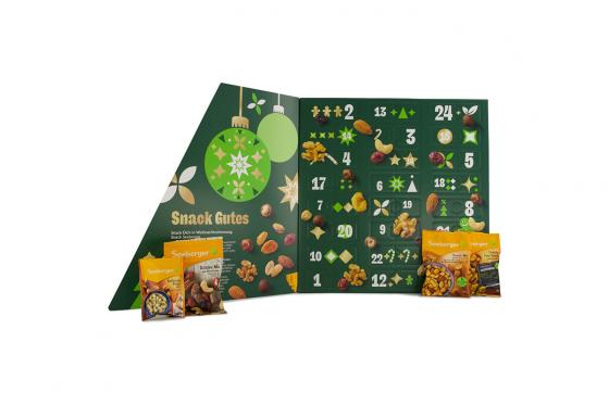 Seeberger Calendrier de l'Avent - Noix et snacks  