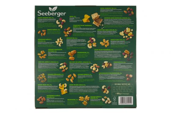 Seeberger Calendrier de l'Avent - Noix et snacks 2 