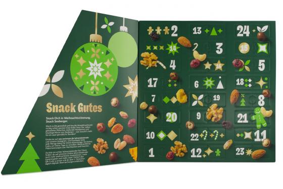 Seeberger Calendrier de l'Avent - Noix et snacks 3 