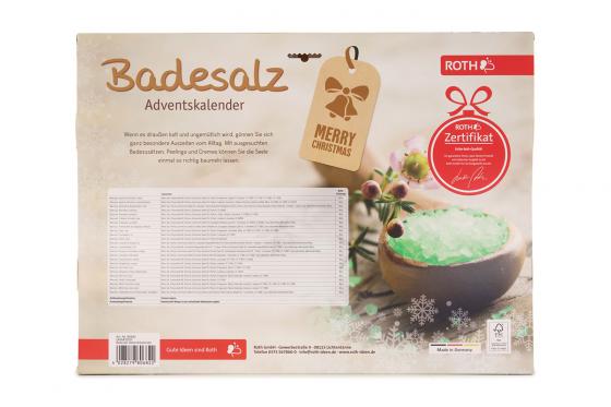 Sels de Bain et Détente - Calendrier de l'Avent 2 