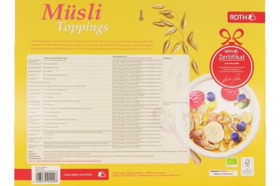 BIO-Müsli-Topping  - Calendrier de l'Avent 3 