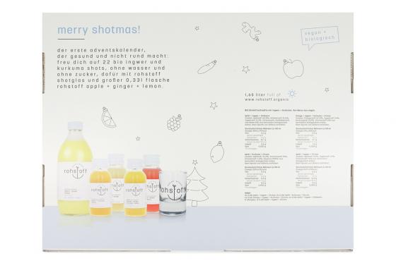 Ingwer Shot Adventskalender - Rohstoff 2 