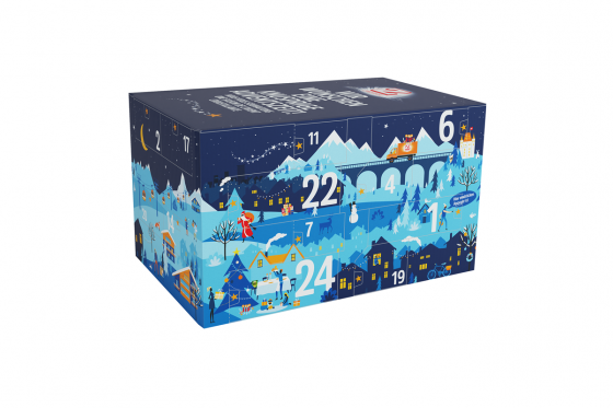 Zweifel Adventskalender - 24 knusprige Überraschungen  