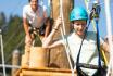 Zipline-Park Eintritt - inkl. Ausrüstung und Instruktion für 1 Person 1