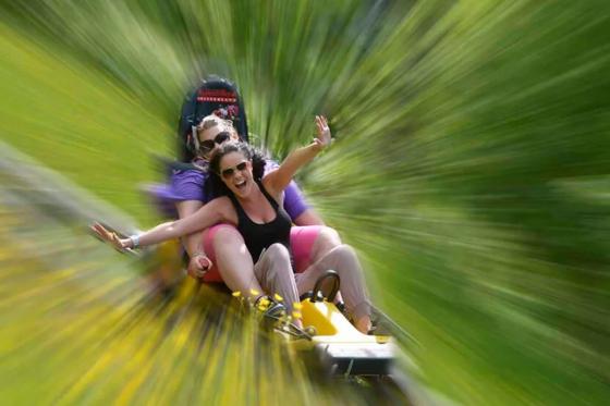 Bobbahn Fahrt im Appenzell - 2 Bobbahn Fahrten für 2 Personen 1 