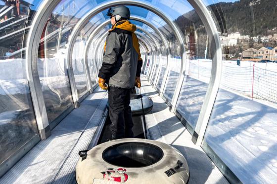 Tobogganing à Leysin - 1h50 de fun en snowtube pour 2 personnes 3 